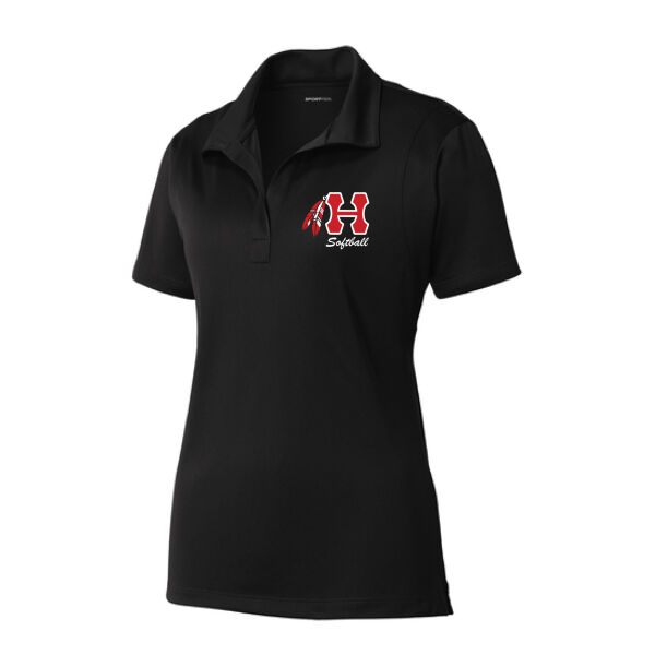 SHS Softball Performance Polo - Ladies Thumbnail
