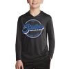Hart Baseball L/S Dry Fit Hooded Tee - Youth Thumbnail